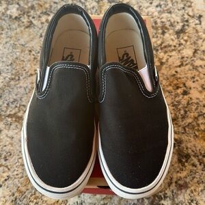 Vans Classic slip-on shoe Women’s size 6 Boys size 4.5